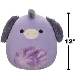 Squishmallows 12 Inch Plush Deacon The Purple Donkey Discount