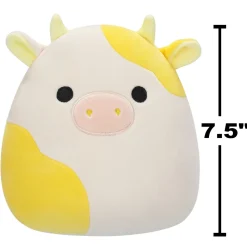 Squishmallows 7.5 Inch Plush Bodie The Yellow Cow Store
