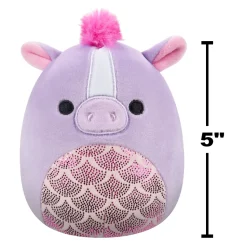 Squishmallows 5 Inch Plush Quayn The Purple Hippocampus Best
