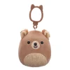 Squishmallows 3.5 Inch Series 21 Clip On Stokely The Bear Sale