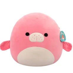 Squishmallows 16 Inch Series 20 Morlai Coral Manatee With White Belly Discount