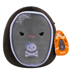 Squishmallows Season Halloween 7.5 Inch Plush Julianne Grey And Purple Coffin Best Sale