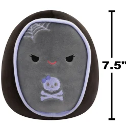 Squishmallows Season Halloween 7.5 Inch Plush Julianne Grey And Purple Coffin Best Sale