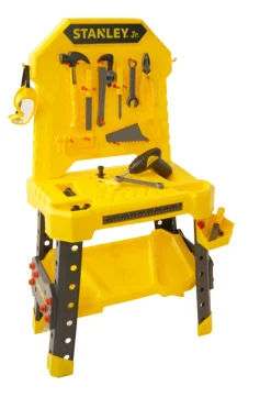 Stanley Jr. 140 Piece Workbench Tool Set & Power Drill Hot