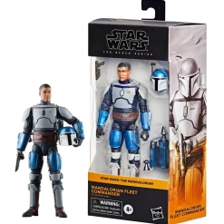 Star Wars S3 Black 6 Inch Figure Mandalorian Fleet Commander Fashion
