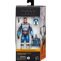 Star Wars S3 Black 6 Inch Figure Mandalorian Fleet Commander Fashion