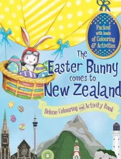 Toyworld NZ THE EASTER BUNNY COMES TO NEW ZEALAND BOOK DELUXE COLOURING AND ACTIVITY BOOK Cheap