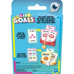 Hasbro Gaming The Game Of Life Goals Card Game Cheap