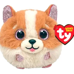 Ty Beanies Ty Beanie Ball - Tanner Brown & White Dog Online