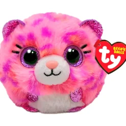 Ty Beanies Ty Beanie Ball - Topaz Pink Leopard Clearance