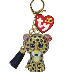 Ty Beanies Ty Mini Boos Clip - Sterling Leopard Fashion