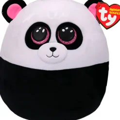 Ty Beanies Ty Squishy Beanies 25cm - Bamboo Black And White Panda Clearance