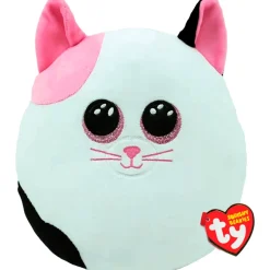 Ty Beanies Ty Squishy Beanies 25cm - Muffin Pink And White Cat Cheap
