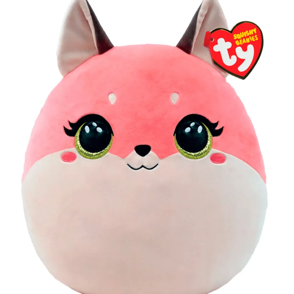 Ty Beanies Ty Squishy Beanies 25cm - Roxie Pink Fox Outlet