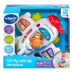 VTech Baby 1 2 3 Fly With Me Aeroplane Hot