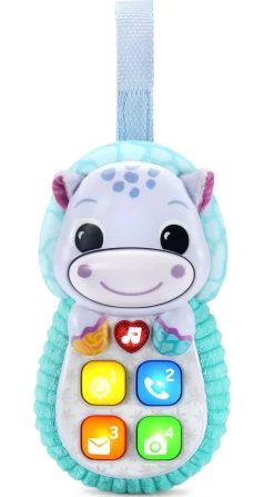 VTech Hello Hippo Phone - Blue Fashion