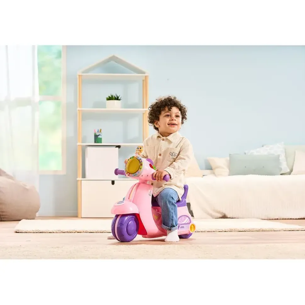 VTech 2-In-1 Ride & Balance Scooter - Pink Online