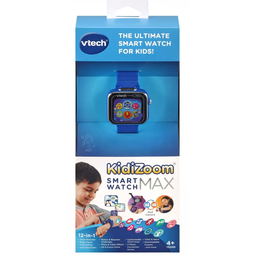 VTech Kidizoom Smart Watch Max Blue Sale