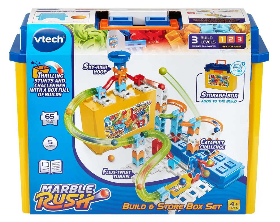 VTech Marble Rush Build & Store Box Set Cheap