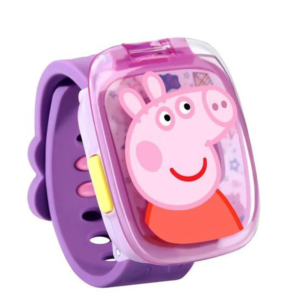 VTech Peppa Pig Learning Watch Purple New