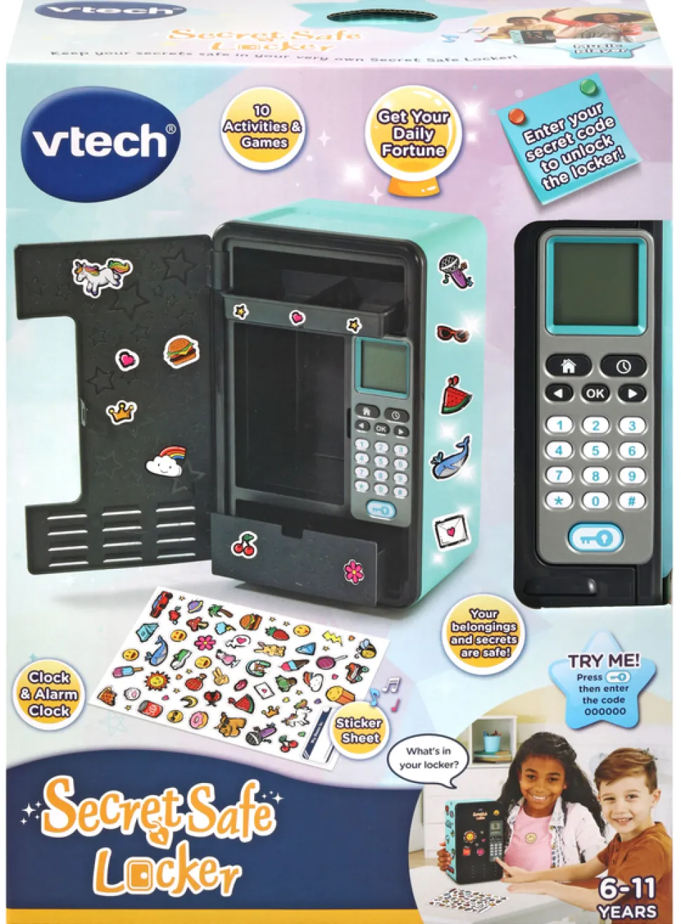 VTech Secret Safe Locker Teal Outlet