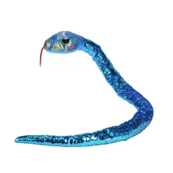 Wild Republic Teal Purple Sequin Snake 54 Inch Best