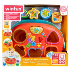 Winfun Giggle N Learn Electronic Shape Sorter Outlet