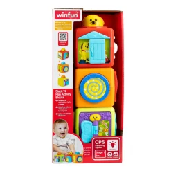 Winfun Stack ?N Play Activity Blocks Store