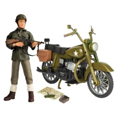World Peacekeepers World Peace Keepers 1:6 WWII Military Motorbike Best Sale