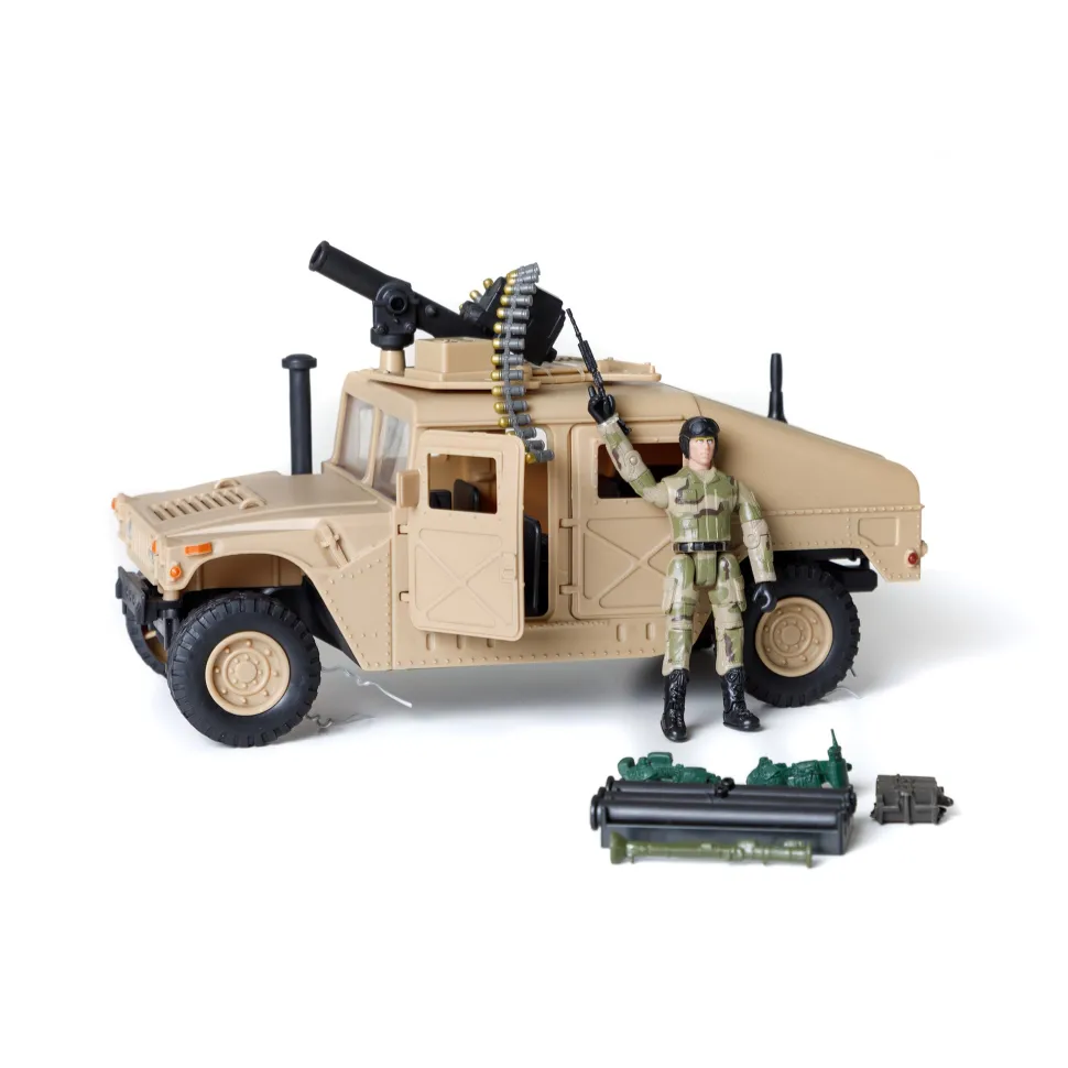 World Peacekeepers 1:18 Humvee Sand Coloured Truck Discount