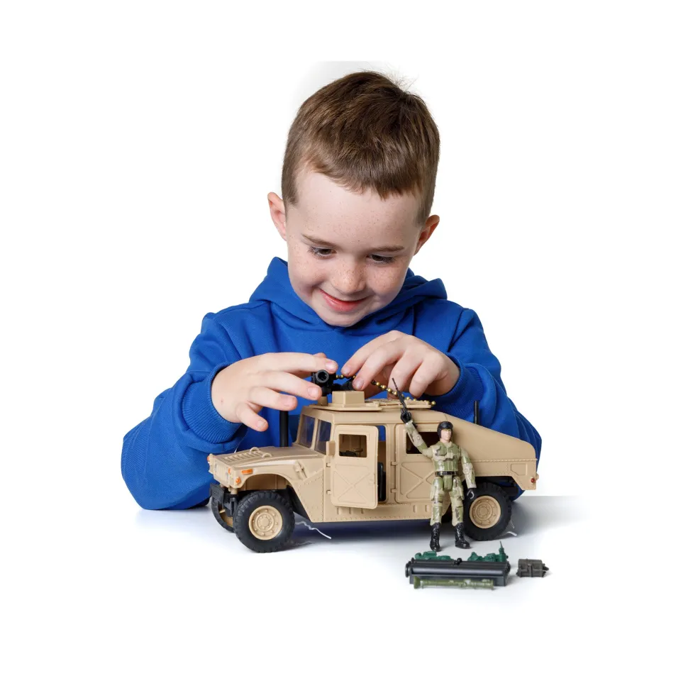 World Peacekeepers 1:18 Humvee Sand Coloured Truck Discount