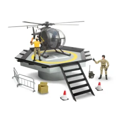 World Peacekeepers Helipad With Helicopter Cheap
