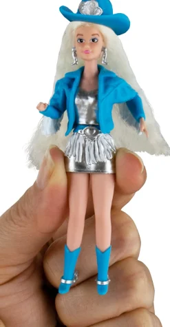 Worlds Smallest Posable Barbie (Rollerblade & Cowgirl) Best Sale