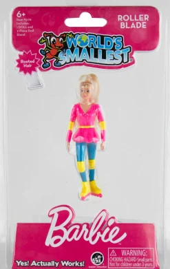 Worlds Smallest Posable Barbie (Rollerblade & Cowgirl) Best Sale