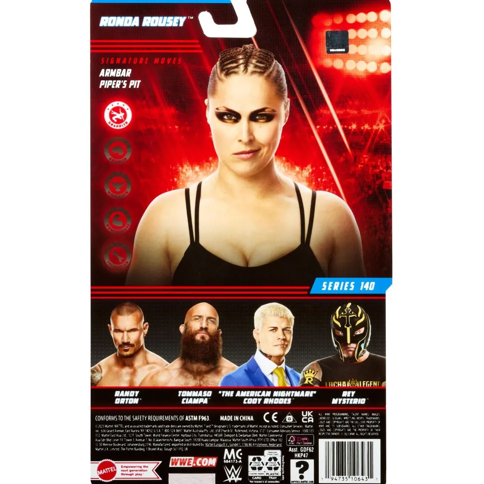WWE Basic Action Figure Series 140 - Ronda Rousey New