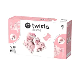 Yvolution Twista Skates Pink Size 7J - 11J Fashion