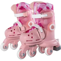 Yvolution Twista Skates Pink Size 7J - 11J Fashion