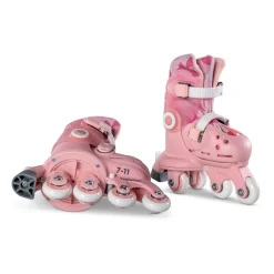 Yvolution Twista Skates Pink Size 7J - 11J Fashion