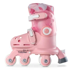 Yvolution Twista Skates Pink Size 7J - 11J Fashion