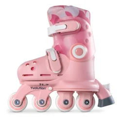 Yvolution Twista Skates Pink Size 7J - 11J Fashion