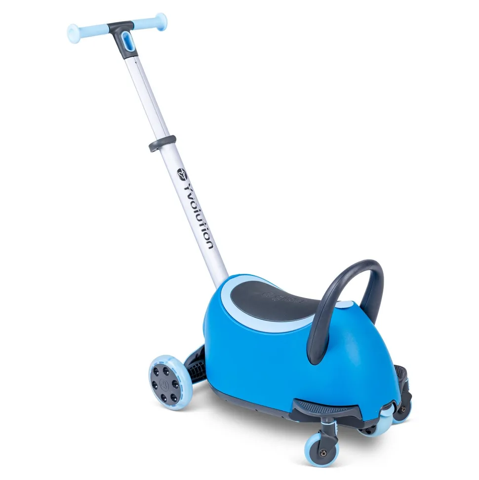 Yvolution Y Glider Luna 5In1 Kids Scooter Blue Best