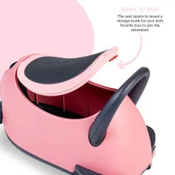 Yvolution Y Glider Luna 5In1 Kids Scooter Pink Clearance