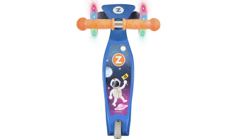 Zinc T-Motion 3 Wheel Scooter Spaceman Design Hot