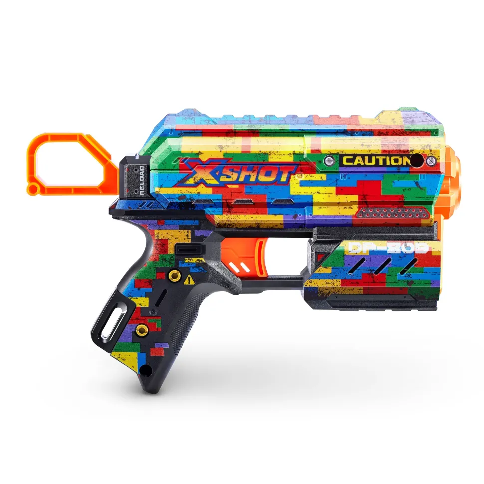 Zuru X-Shot ZURU X Shot Skins Menace Dart Blaster Striper Store